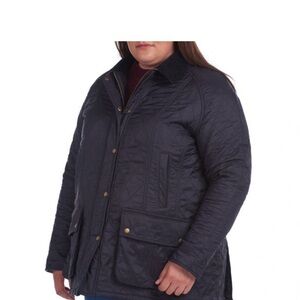 NWT Barbour Beadnell Polarquilt Jacket 2XL Navy